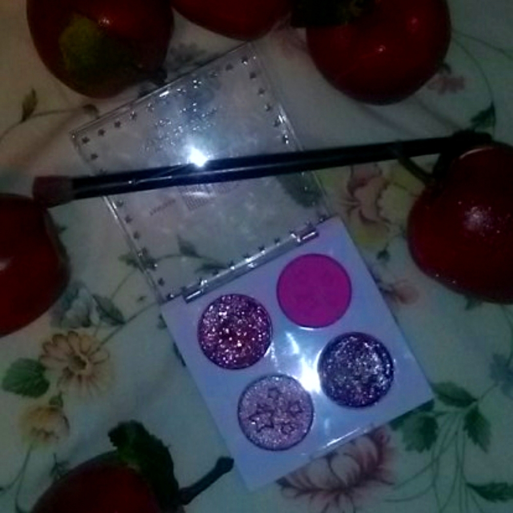 Makeup and brush